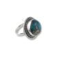 Elegant Turquoise Silver Ring